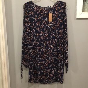 American Eagle Outfitters Floral Tunic Dress